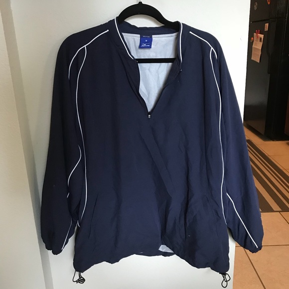mizuno quarter zip